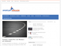 Screenshot des Blogs sportlermagazin.at – Blog über Gesundheit, Fitness, Ernährung und vieles mehr.