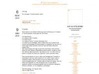 Screenshot des Blogs Kondensat der Jahre
