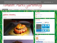 Screenshot des Blogs Tomaten Mark’s Gartenblog