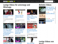 Screenshot des Blogs einfachnurlustig.de