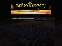 Screenshot des Blogs liveforpiano Michael Szécsényi