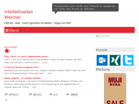 Screenshot des Blogs thomas-matterne.de