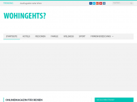 Screenshot des Blogs wohingehts.at – Blog über das Reisen