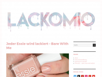 Screenshot des Blogs LackOMio