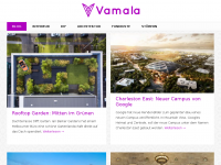 Screenshot des Blogs Vamala