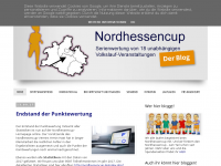 Screenshot des Blogs Nordhessencup-Blog