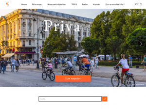 Screenshot des Blogs Stadtführer Warschau – Antoni