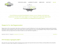 Screenshot des Blogs Club EMS