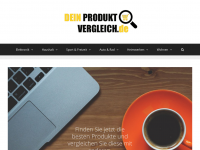 Screenshot des Blogs dein-produktvergleich