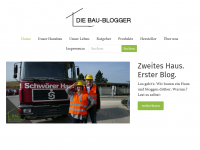 Screenshot des Blogs Die Bau-Blogger