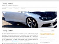 Screenshot des Blogs www.tuning-treffen.com