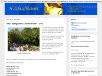 Screenshot des Blogs Der Holzfassflüsterer