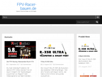 Screenshot des Blogs FPV-Racer-bauen.de