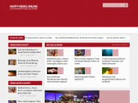 Screenshot des Blogs happy-news.online