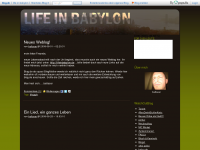 Screenshot des Blogs Life in Babylon