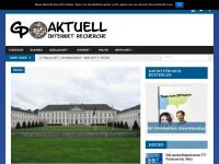 Screenshot des Blogs GP Aktuell Internet Recherche