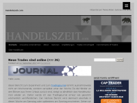 Screenshot des Blogs HANDELSZEIT.COM
