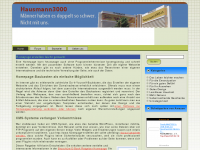 Screenshot des Blogs hausmann3000