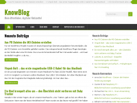 Screenshot des Blogs Blog@Work