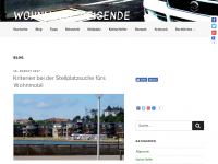 Screenshot des Blogs Wohnmobil-Reisende