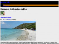 Screenshot des Blogs Anreise Info
