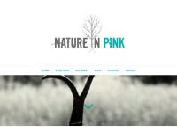 Screenshot des Blogs nature in pink