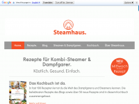 Screenshot des Blogs Steamhaus