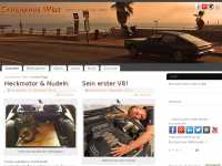 Screenshot des Blogs Sandmanns Welt