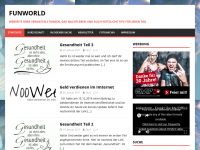 Screenshot des Blogs Funworld