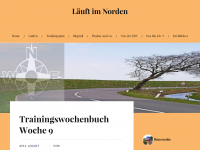 Screenshot des Blogs Läuft im Norden | Der Fördeläufer