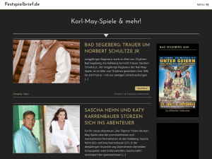 Screenshot des Blogs Festspielbrief.de