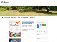 Screenshot des Blogs Baublog Town & Country Haus