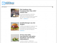 Screenshot des Blogs Gastroecho – Magazin der Gastronomie und Hotellerie