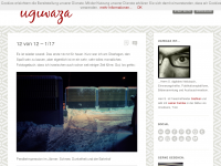 Screenshot des Blogs ugiwaza – Journal für Mediengestaltung