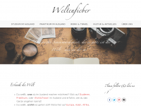 Screenshot des Blogs Weltenfieber