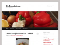 Screenshot des Blogs Die Rezeptblogger