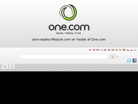 Screenshot des Blogs Zero waste lifestyle