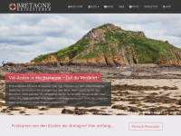 Screenshot des Blogs Bretagne Reisefieber