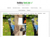 Screenshot des Blogs hobby-test