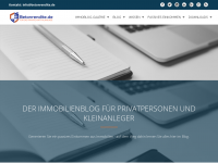 Screenshot des Blogs Betonrendite.de