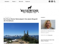 Screenshot des Blogs Wolfsgezwitscher