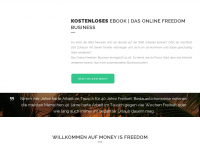 Screenshot des Blogs Money is Freedom