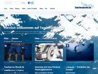 Screenshot des Blogs Taucherglocke