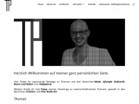 Screenshot des Blogs Thomas Pail Fashion & Lifestyle