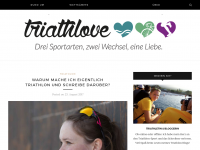 Screenshot des Blogs Triathlove