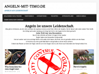 Screenshot des Blogs Angeln-mit-Timo