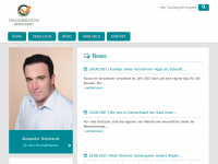 Screenshot des Blogs Finanzberatung Reinhardt