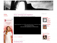 Screenshot des Blogs Cabronsito´s mexican Years