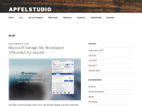 Screenshot des Blogs Apple News Tipps und Tricks