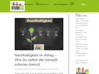 Screenshot des Blogs Studibuch Blog